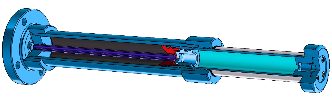 Гидравлический буфер - Alternative angle view 4 showing crane equipment details and features