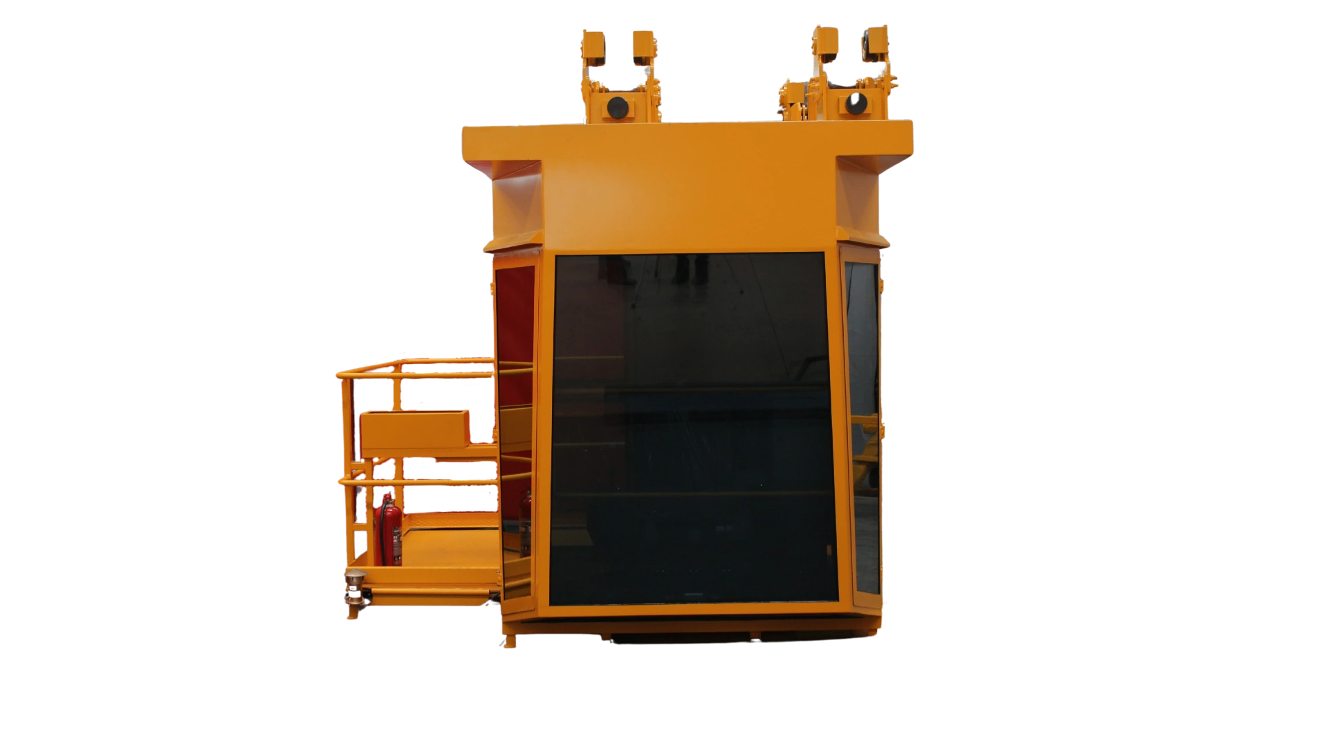 OperCab-01L - Alternative angle view 4 showing crane equipment details and features