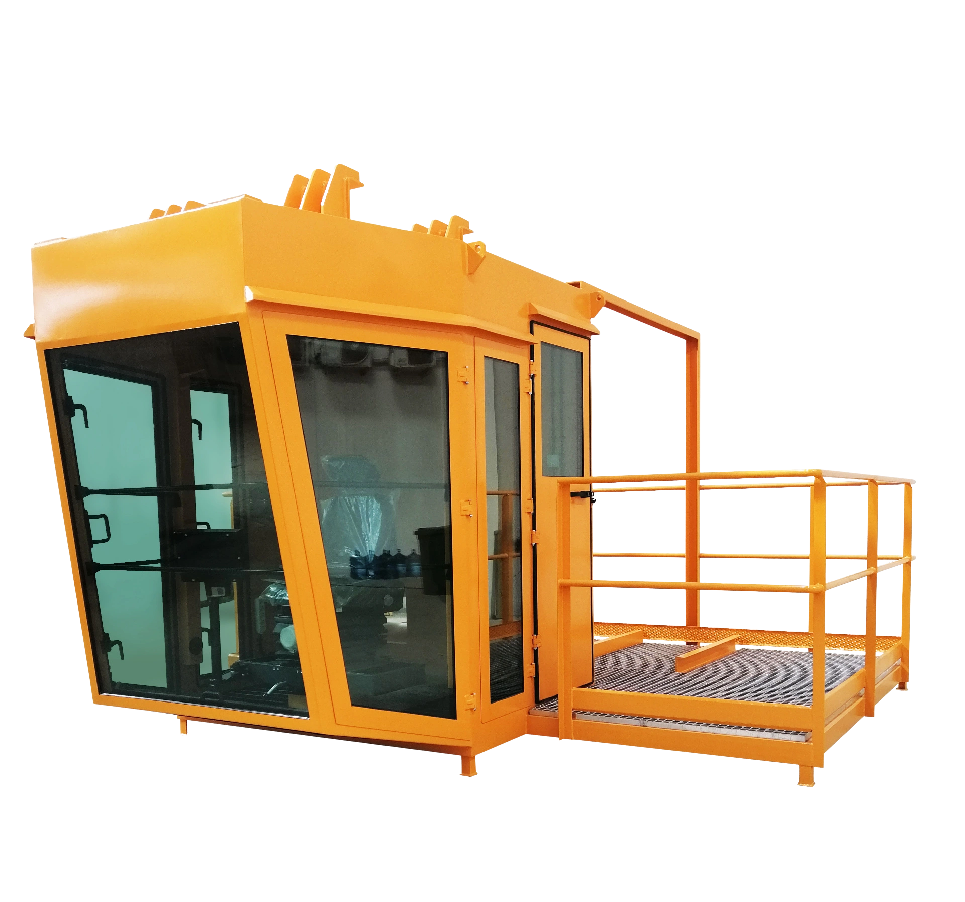 OperCab-01L - Alternative angle view 1 showing crane equipment details and features