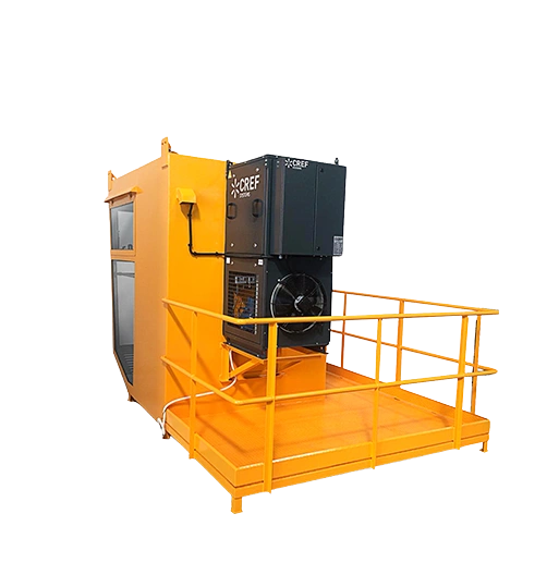 OperCab-09 - Alternative angle view 2 showing crane equipment details and features